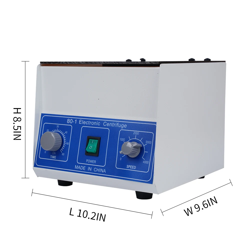 80-1 Desktop Laboratory Centrifuge PRP Serum Separation 4000rpm Desktop Lab Centrifuge 6x20ml