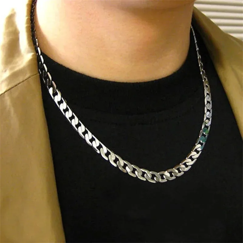 T400 Collana In Argento 925 Catenina 1,5 Mm - Lunghezze 40-76 Cm, Chiusura Moschettone, Senza Pietre, Unisex