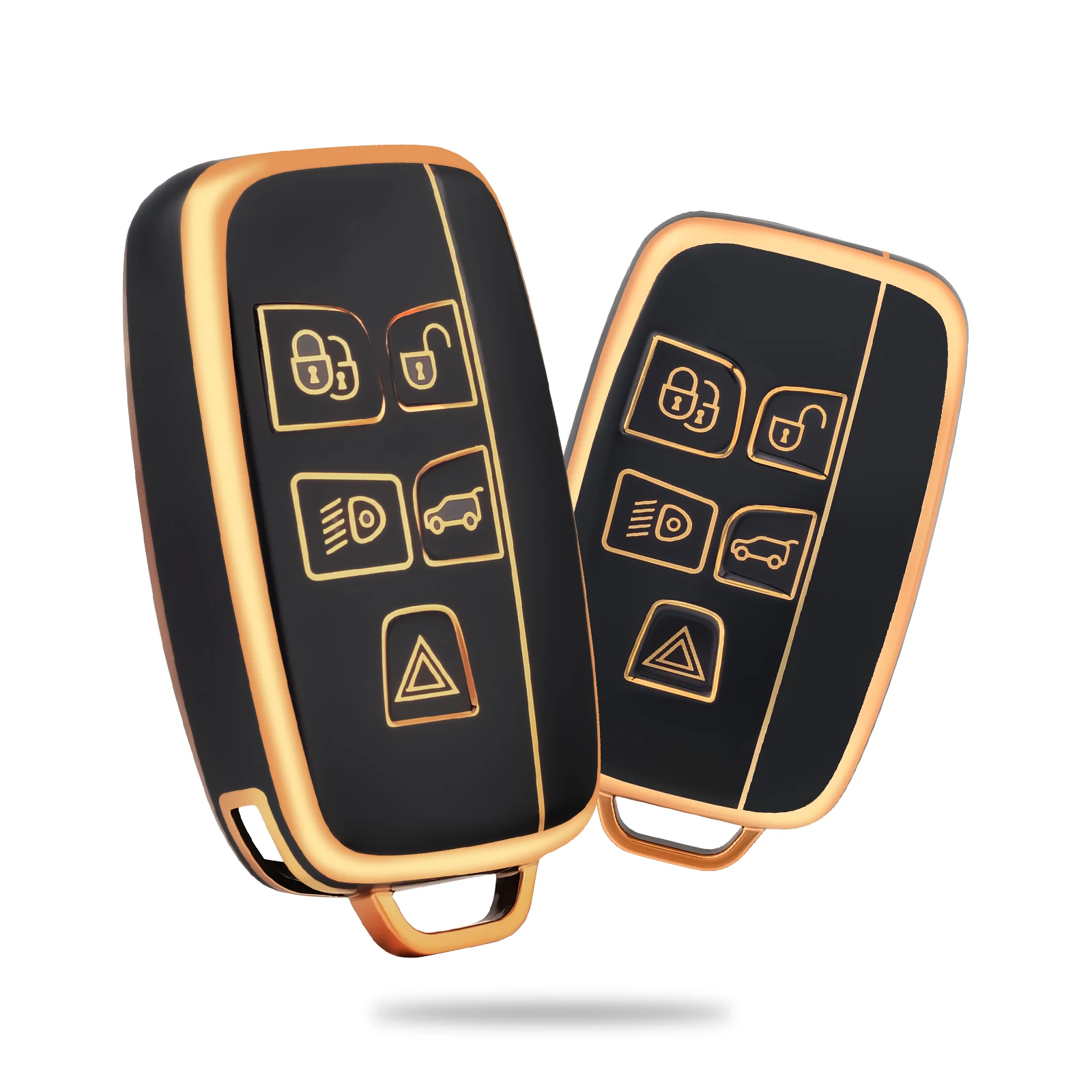 Car Key Case Cover Shell Fob Per Land Rover Sport Evoque Freelander Velar Discovery 4 Jaguar Xe Xj Xf Guitar Range Rover Key