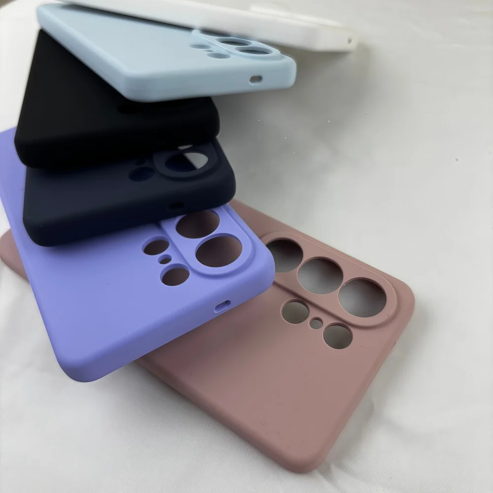 Premium Soft Liquid Silicone Phone Case Cover – Enhanced Back Protective Shell