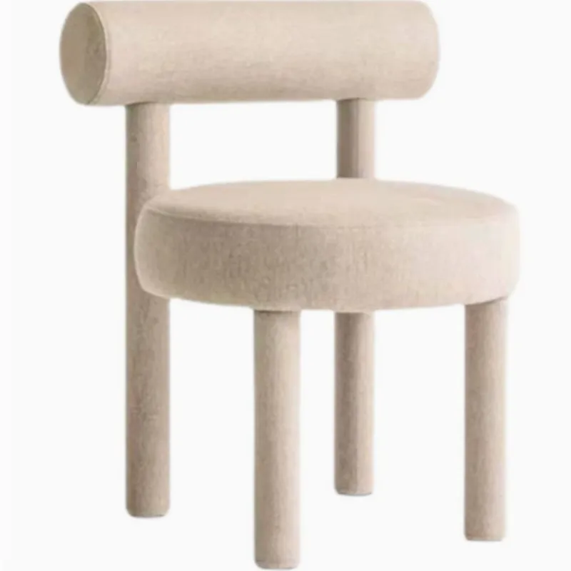 Internet Celebrity Light Luxury Home Bedroom Dressing Table Makeup Chair Designer Model Room Creative Ins Dining Chair X&D