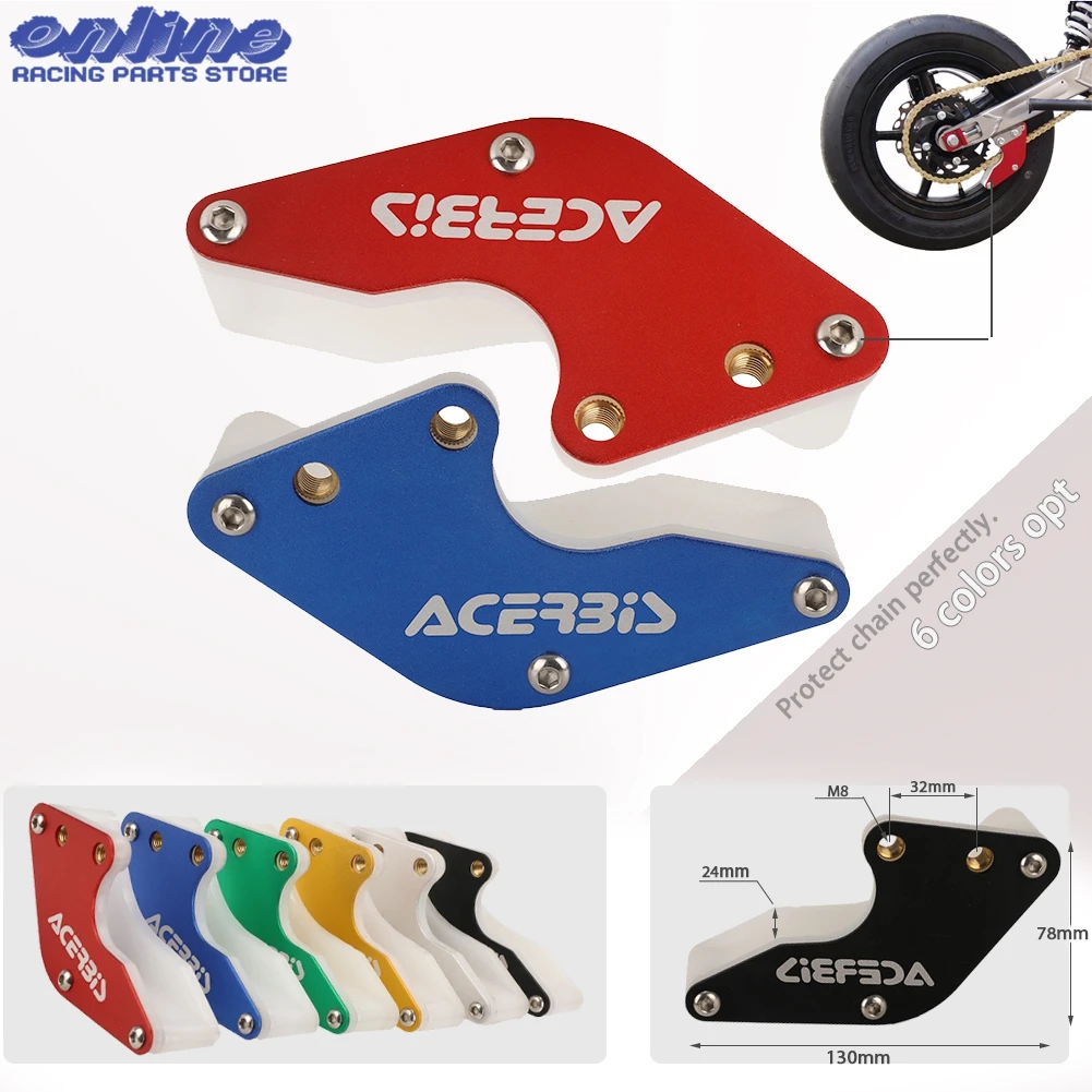 Dirt Pit Bike Aluminum Chain Guard Guide Chain Roller Fit Irbis Abm