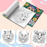 Animal Adventures Coloring Book Cute Line Art and Wildlife Illustrations Relaxing Adult Picture Book for Creative Coloring 2