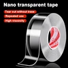 Single Sided Nano Tape 10 Meters Strong Adhesive Pure Transparent Product Assembly Car Interior Decoration Fixed Wall Mirror 3