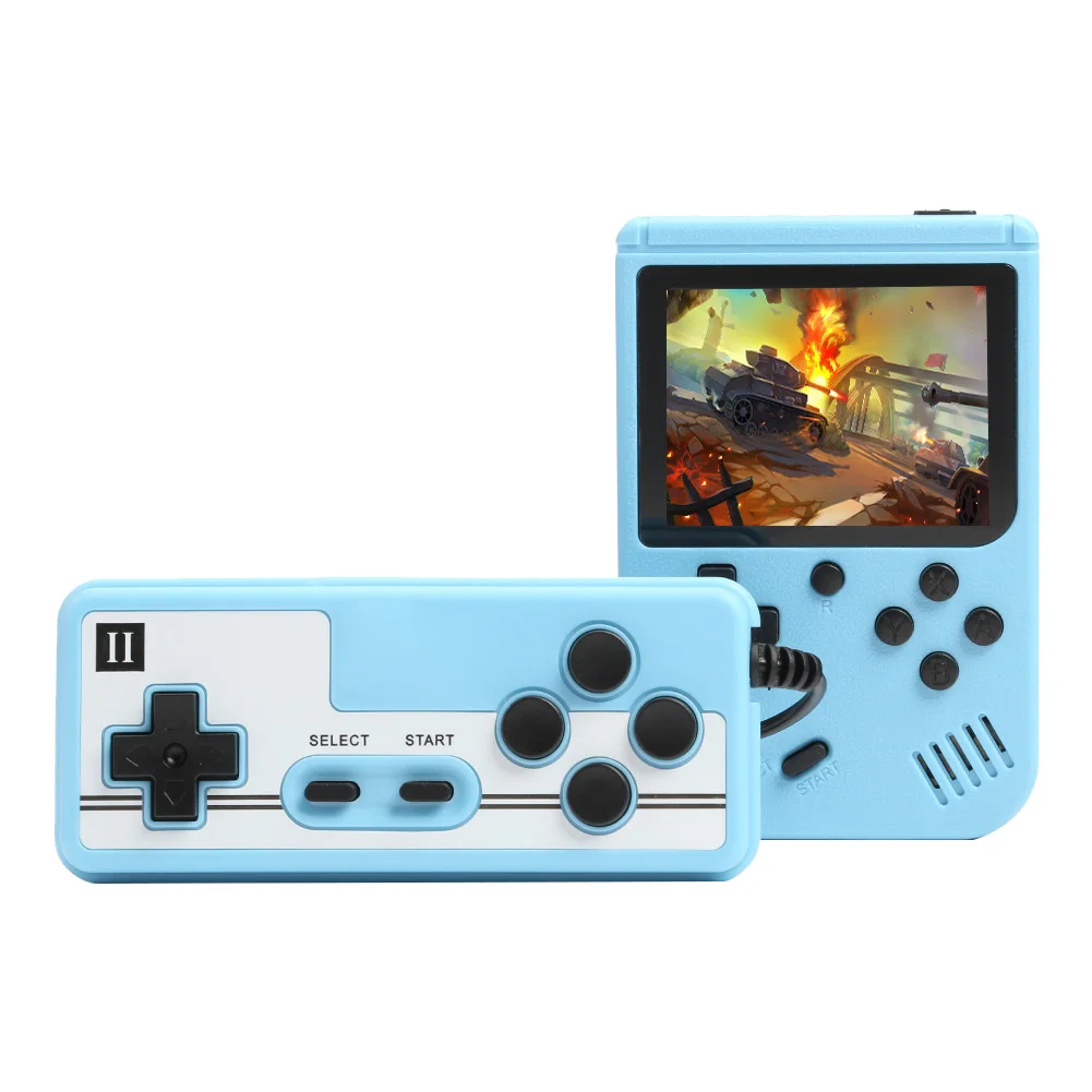 Built-In 800 Classic Games Retro Video Game Console Protable Mini Pocket Handheld Gaming Player with Tetris LCD Screen Kids Gift 