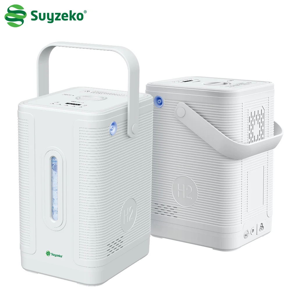 Suyzeko 수소 흡입 기계, 분자 수소수 발생기, 저소음 워터 필터, SPE/PEM 암 예방, 300ML