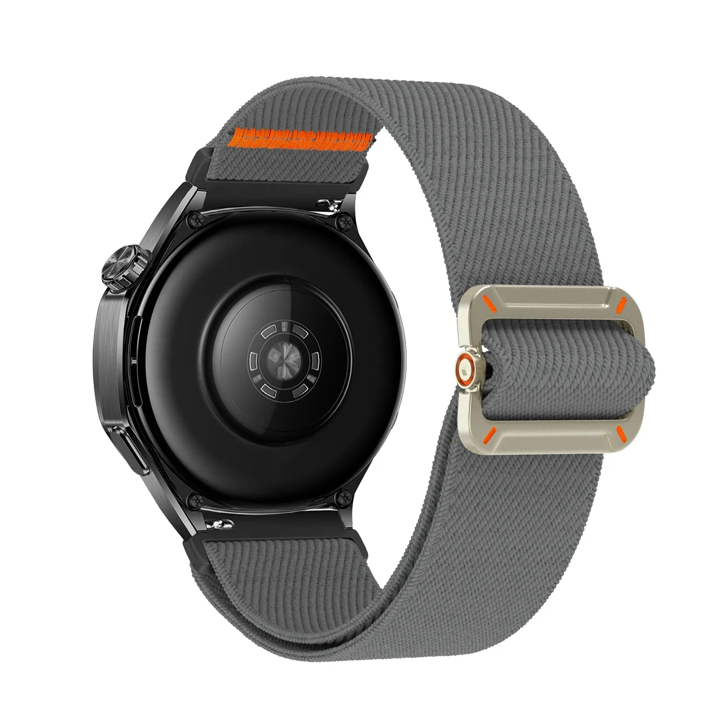 Elastic Braided Nylon Watch Band - 22mm/20mm
