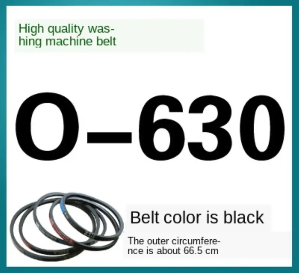 O-630E Washing machine belt o-belt V-belt conveyor belt  motor belt