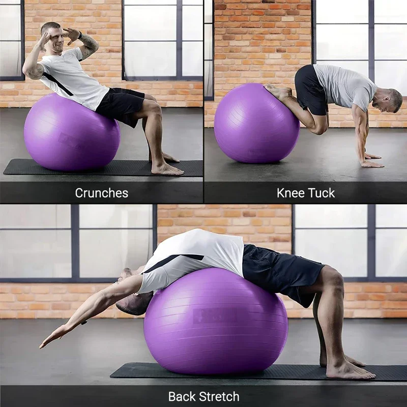 Yoga Balance Ball 65/75/85cm Bodybuilding Gym Equipment Explosion-proof Pilates Ball for Pregnant Women Pilates Accesorios yoga ball gymnastics ball