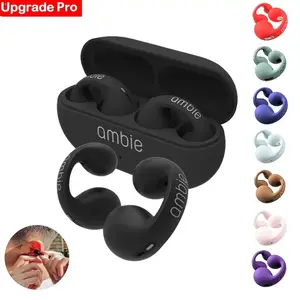 Ambie-Auriculares inalámbricos con Bluetooth, cascos de conducción ósea,  alta calidad de sonido - AliExpress