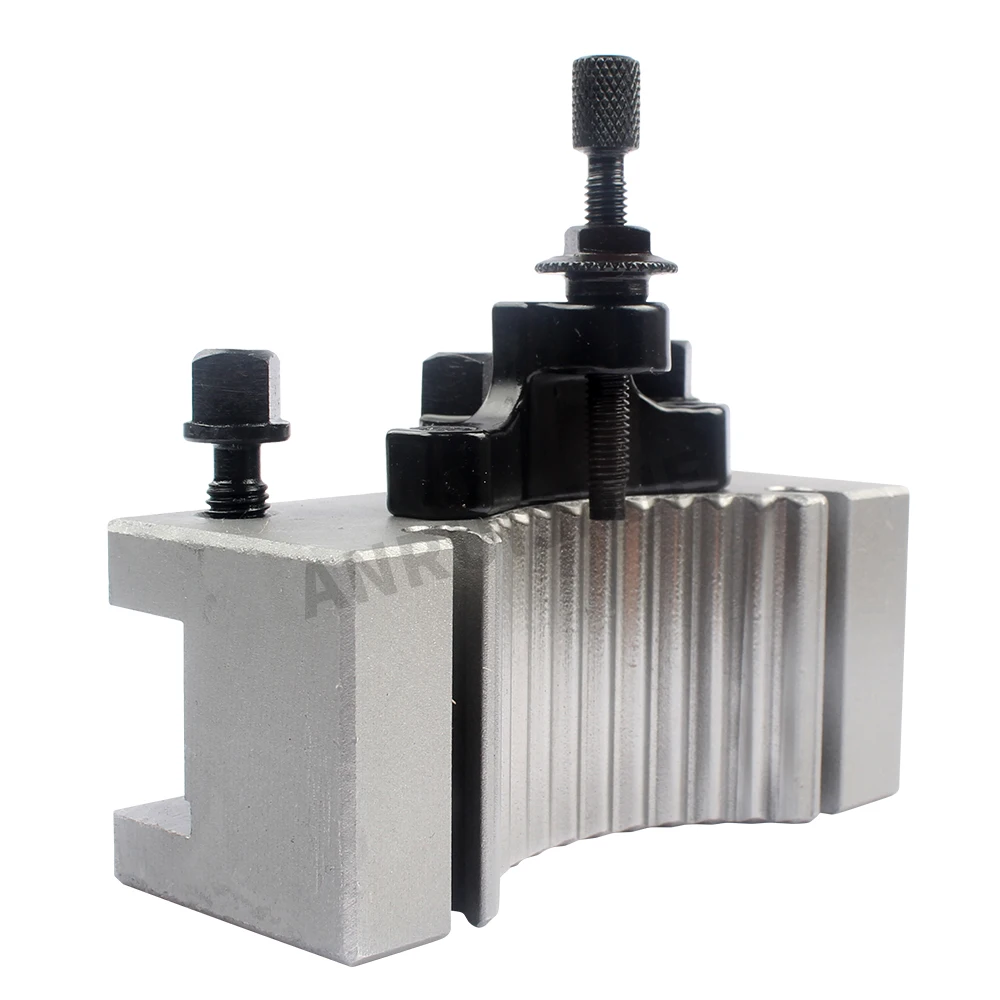 Quick-change Tool Holder Set European A type German-Style 20x20mm Lathe Fixture Set for Bed Swing 200-350mm QCTP Turret Kits Tool Holder Lathe Tool Holder