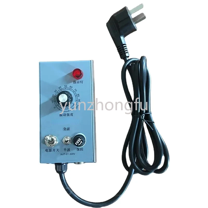 

Iron housing vibration plate governor HJT-01 electromagnet speed switch half wave full wave feed controller 220V5A