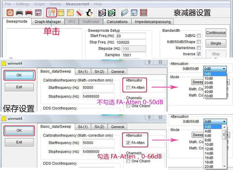 New NWT200 50KHz~200MHz Sweeper Network Analyzer Filter Amplitude Frequency Characteristics Signal Source DDS Nwt 200 AD9951 6