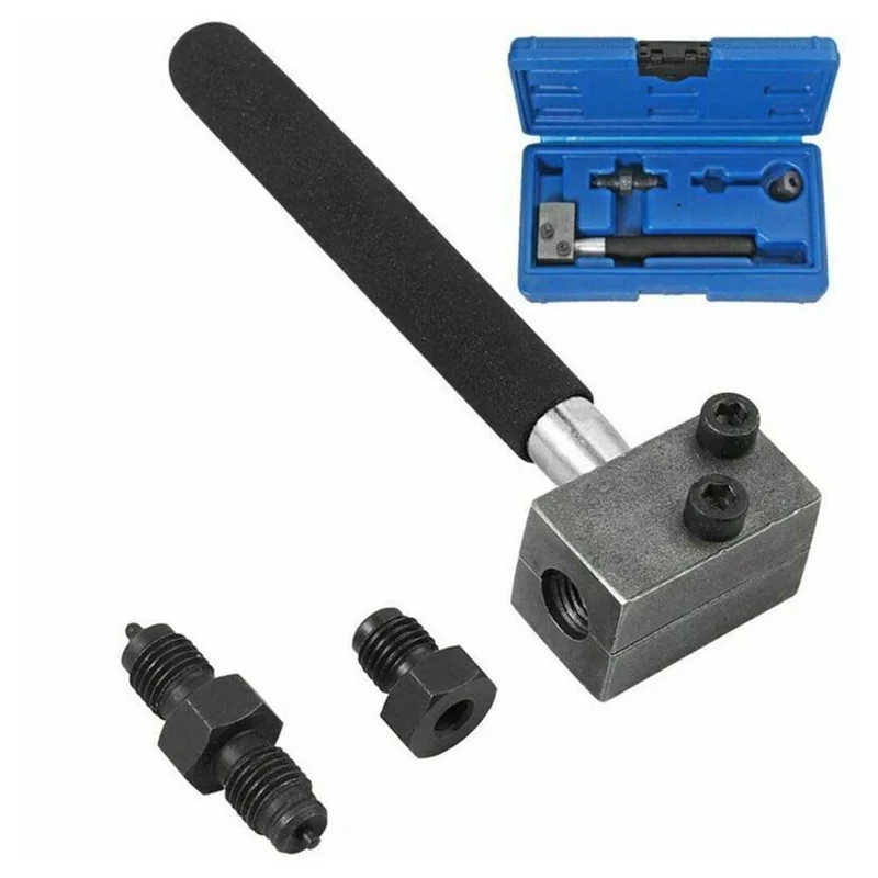 

Инструмент для развальцовки тормозной линии Автомобильный инструмент для развальцовки тормозной линии 4,75 мм F инструмент для развальцовки тормозной трубки