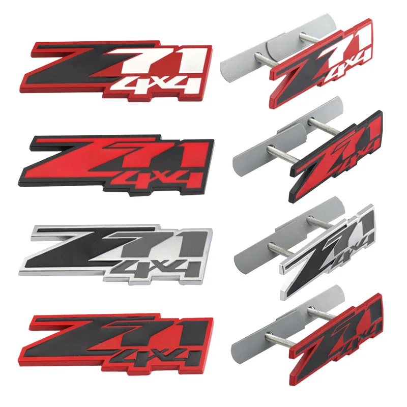 Metal Z71 4x4 Logo Emblem Badge Decal Car Sticker Front Hood Grill Für  Suburban Xtreme Silverado Chevy Colorado, 90 Tage Käuferschutz
