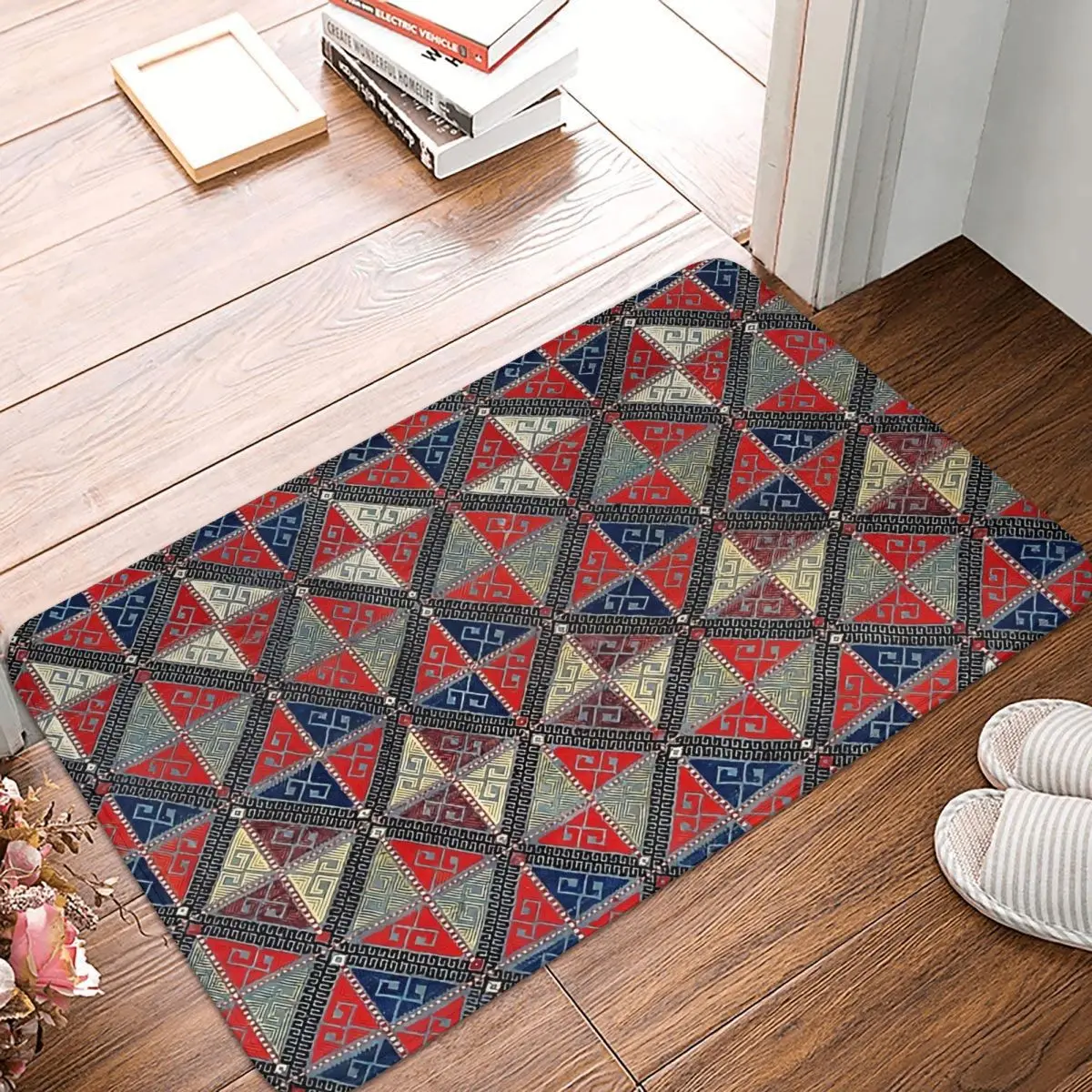 

Коврик для ванной flatweave, Восточный ковер, художественная культура, Придверный коврик, ковер для гостиной, ковер для входной двери, домашний декор