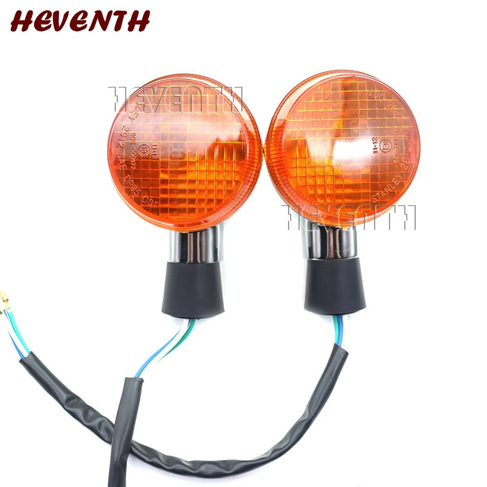 Motorcycle Front Rear Lamp Turn Signals Flasher Indicator Chrome For Honda Shadow 400 750 VT750 VT400 2004-2007
