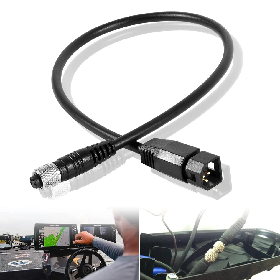 Cavo Adattatore Trasduttore Mx 1852068 Mkr-Us2-8 Hum 7 Pin Per Il Collegamento Del Fish Finder Al Trasduttore Sonar 2 Sul Motore A Traina