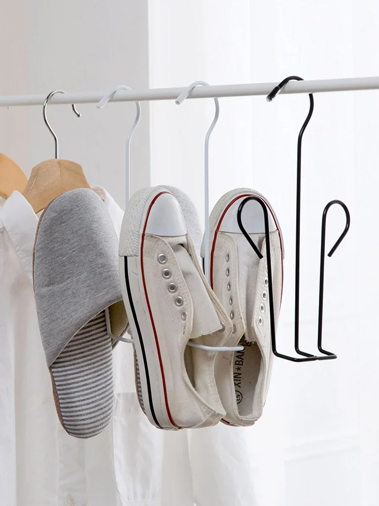 Shoe Storage Organizer Hook Shoes Drying Hanger Shoes Hanging Rack