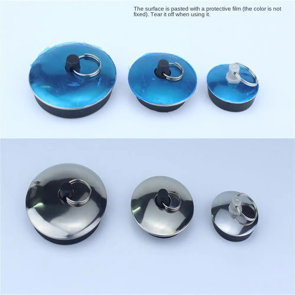 Description Picture 2 of item22 types Drain Stopper Kitchen Rubber Sink Plug Bathroom Floor Drain Plug Stopper Laundry Leakage-proof Plug Bathroom Supplies