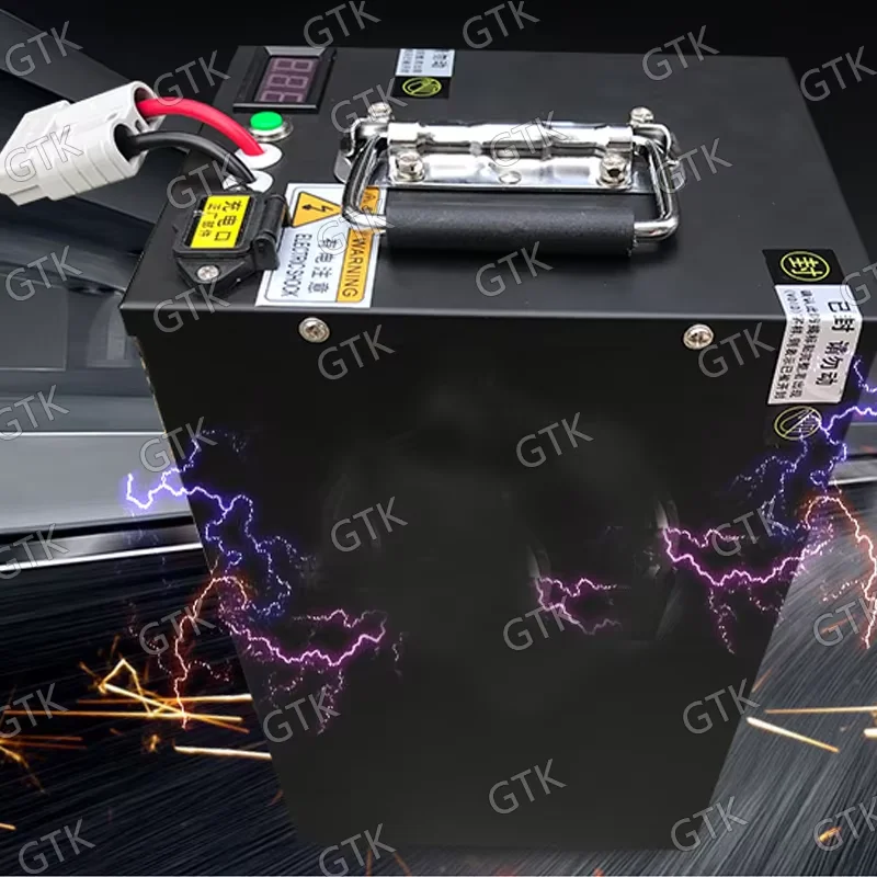 GTK 72v 60Ah li-ion lithium battery 72V with BMS for 3000W 5000W golf club bicycle bike tricycle motorhome AGV +10A charger 3