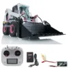 Lesu 1/14 RTR Metal Hydraulic RC Loader Aoue Lt5H Wheeled Skid-Steer I6S Radio Car Painted Assembled Sound Light Model Thzh1345 1