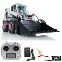 Lesu 1/14 RTR Metal Hydraulic RC Loader Aoue Lt5H Wheeled Skid-Steer I6S Radio Car Painted Assembled Sound Light Model Thzh1345 1