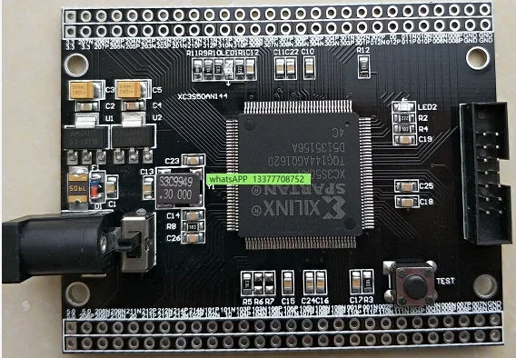 

Fpga Development Board Spartan3 Xc3s50an Development Core Board Minimum System