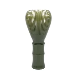 Reusable Resin Matcha Tea Stirrer and Brush (Green)