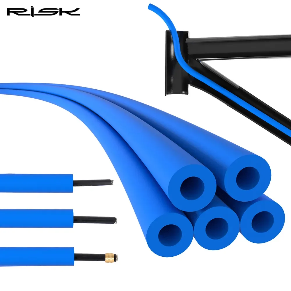 

RISK 1.5M/lot Bike Frame Internal Housing Damper 6mm Foam Sleeve Bicycle Cable Dampener MTB Road Bike Shift/Brake/Hydraulic Tube