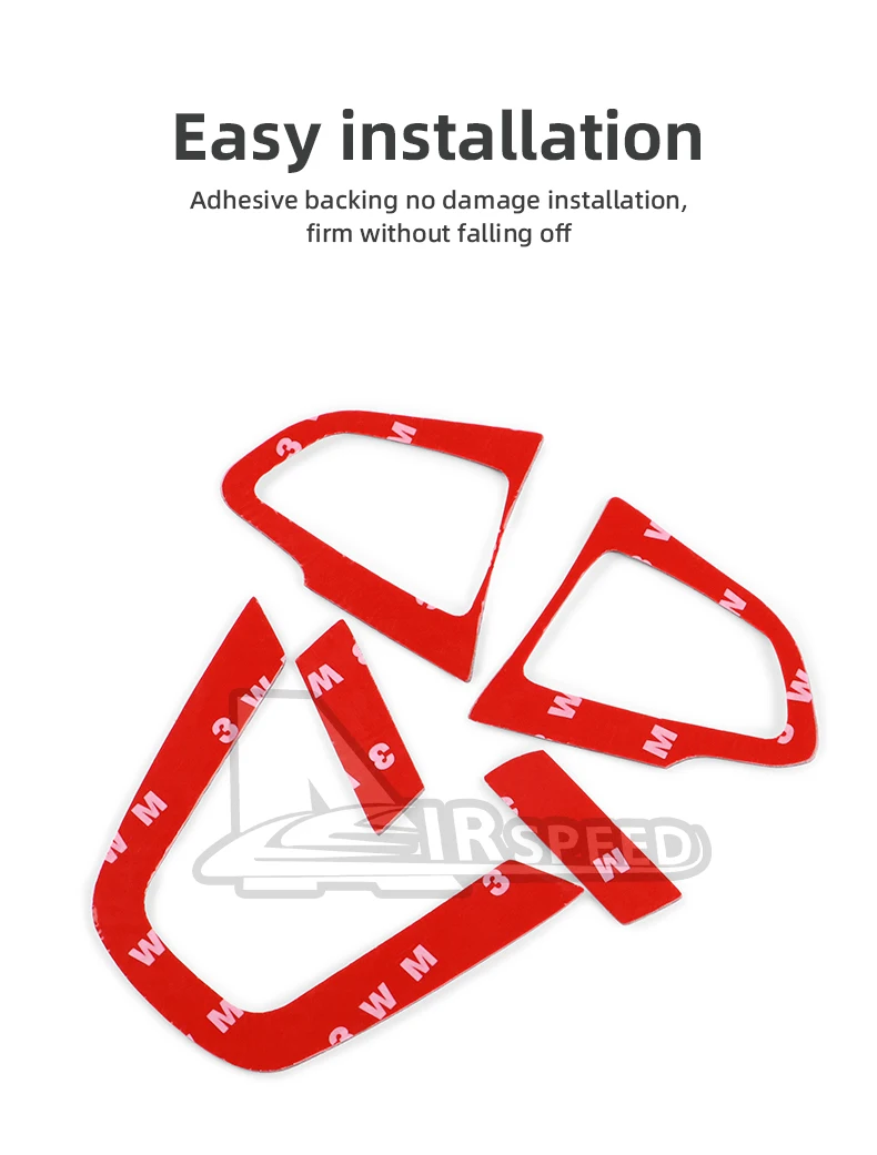 Für Ford Focus RS/ST/SE/ECO Boost 2015 2016 2017 2018 Echte Weiche Carbonfaser-Aufkleber Auto-Lenkrad-Rahmen-Knopfverkleidung – Detail 8