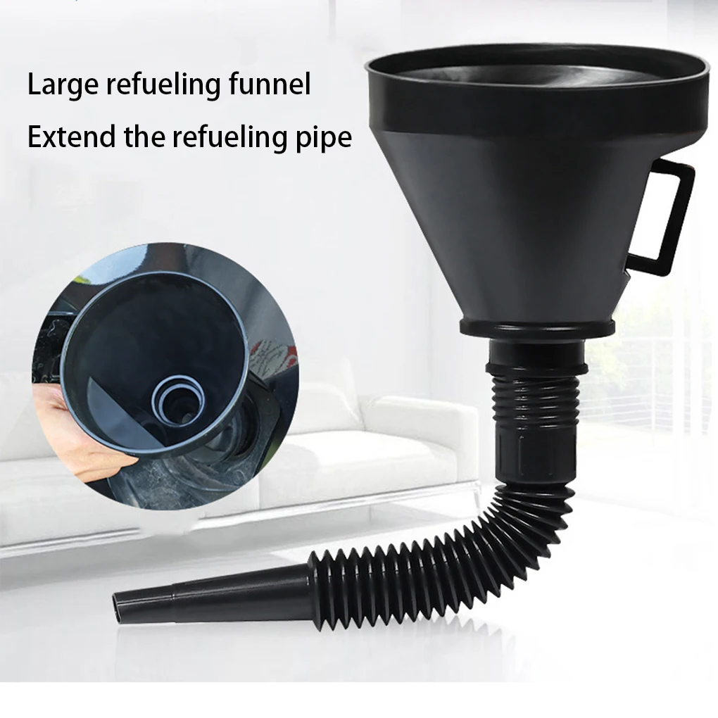 

Motorcycle Flexible Oil Funnel Scooter Fuel Filling Hoppers Automobile