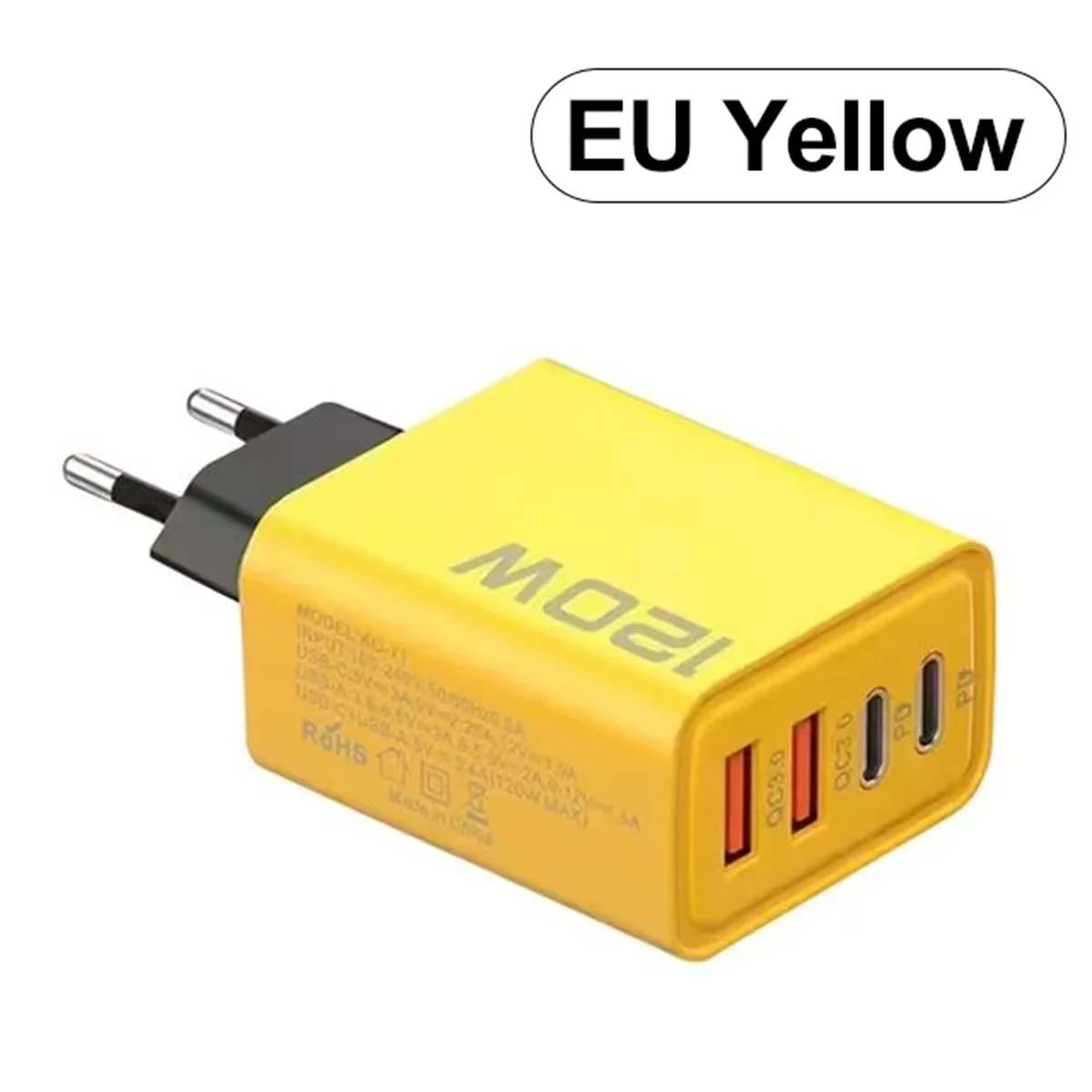 ตัวเลือกสินค้า อะแดปเตอร์ชาร์จเร็ว 120W PD USB-C สำหรับมือถือทุกแบรนด์