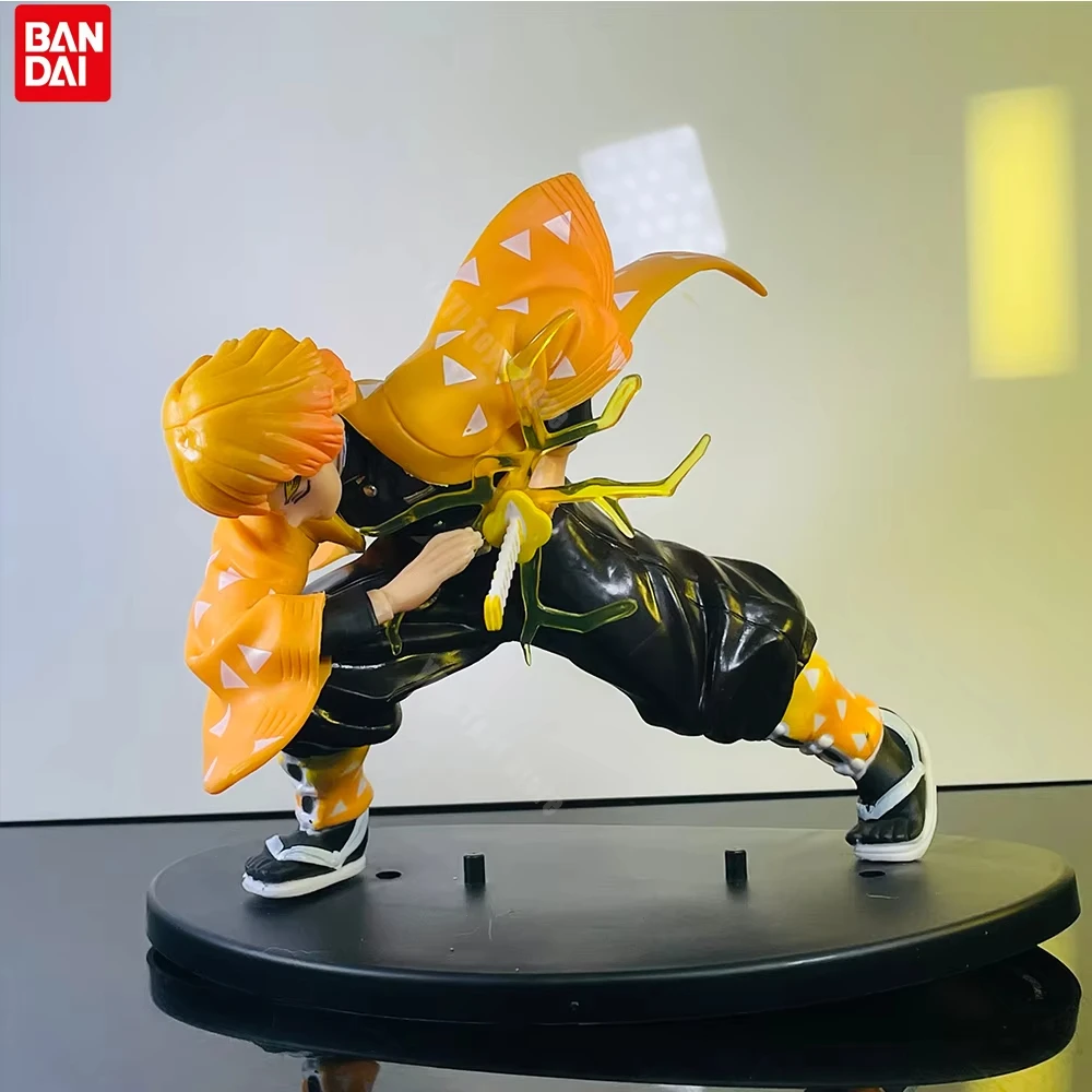 Demon Slayer Anime Figure Tanjirou Agatsuma Zenitsu Kyoujurou Anime Model Action Figure PVC collection Toy for Kids Gift