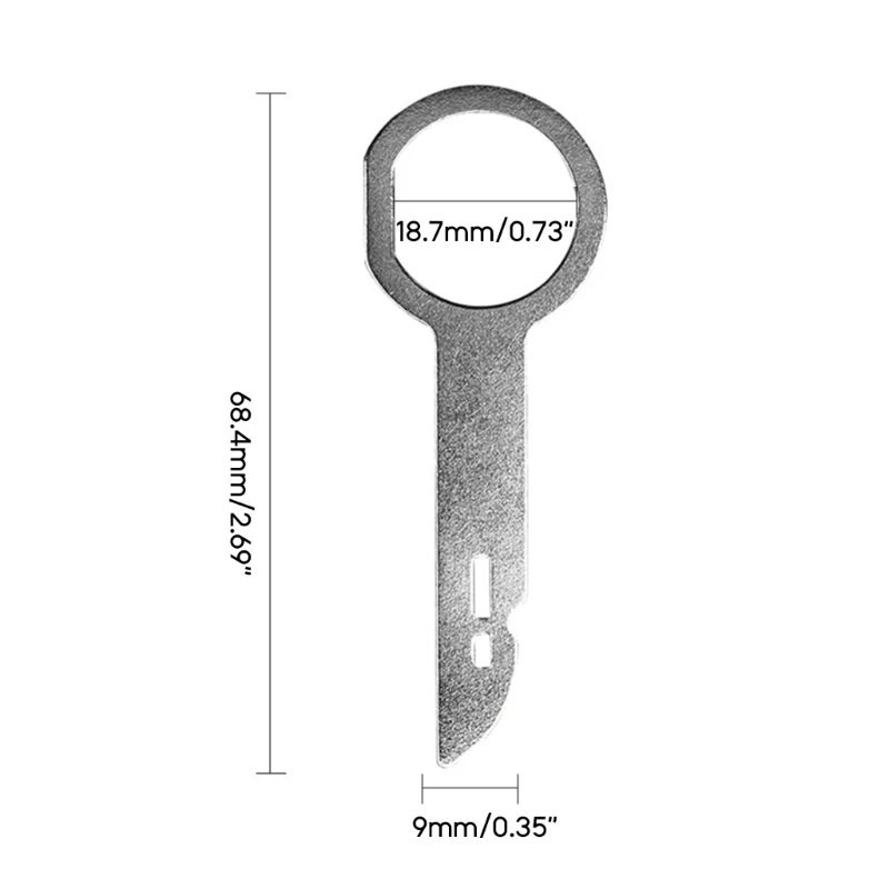 652F Car Radio Removal Tools Auto CD-Stereo Radio Removal Release Extraction Tools Special Disassembly Tool Lightweight