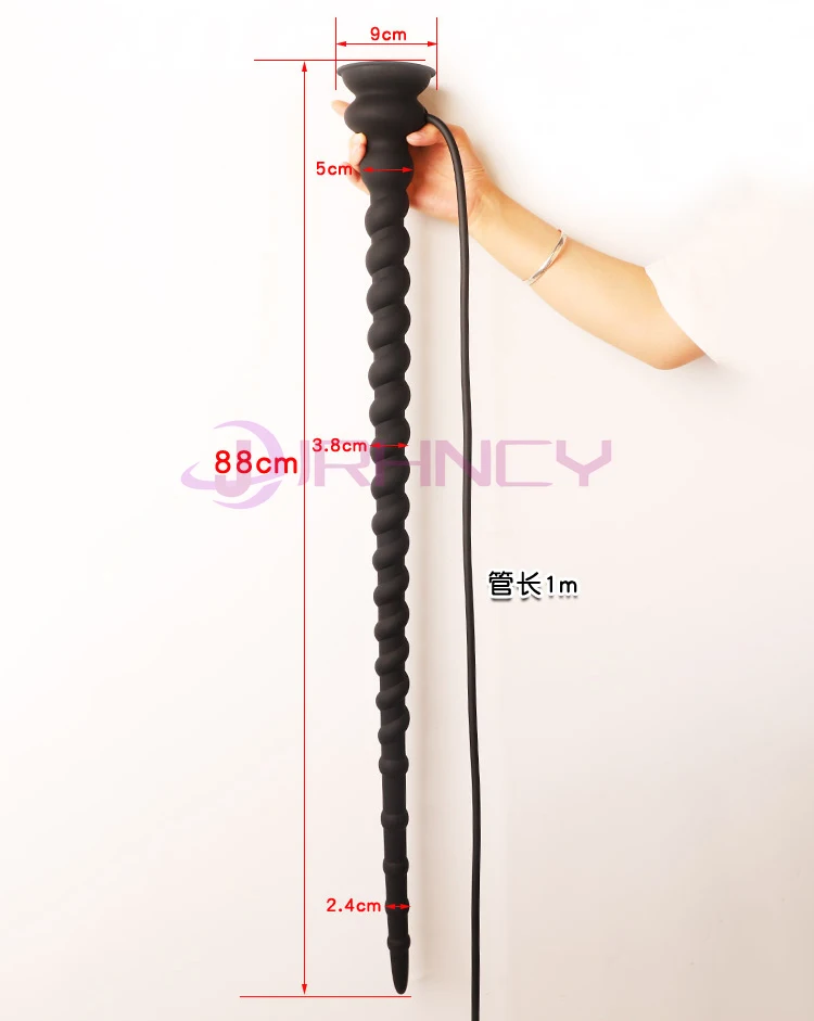 Extra Long Inflatable Anal Plug Prostate Massager For Dilation_voghion.com