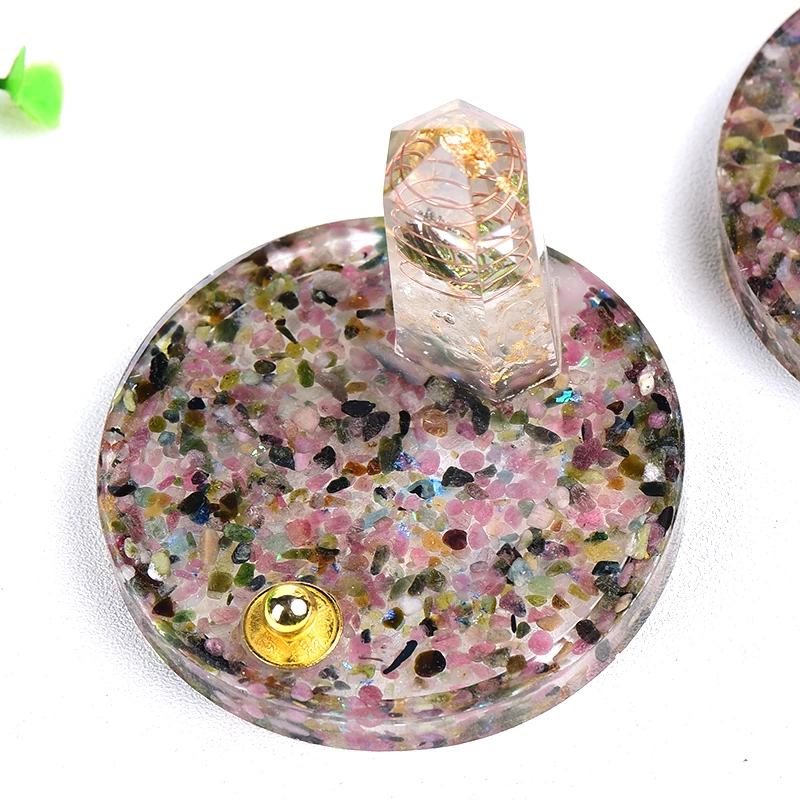 Natural Crystal Gravel Make Orgonite Silicone Mould DIY Resin Decor Craft Jewelry Use Mold Reiki Chakra Home Decor Souvenir Gift 2