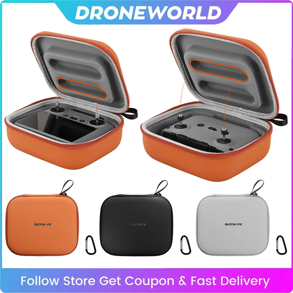 Universal portable storage bag for DJI RC/RC 2/RC-N3/N2/N1 control case travel handbag for DJI Flip/NEO/Air 3S accessories drone accessories drone storage bag drone storage case