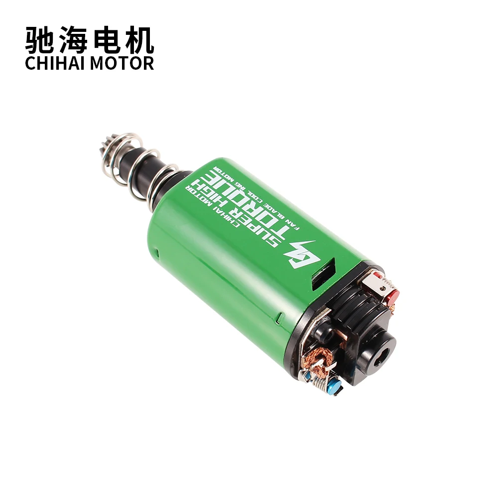 롱 샤프트 CNC AEG 모터, 자석 하이 토크 모터, Ver.2 기어박스 젤 블래스터용 선풍기 포함, 32K M180 15TPA N52 NdFeB