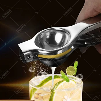 Manual Citrus Juicer Stainless Steel Lemon Squeezer Durable Lemon Juice Squeezer Fruit Orange Pressing Juicer Easy  to Clean