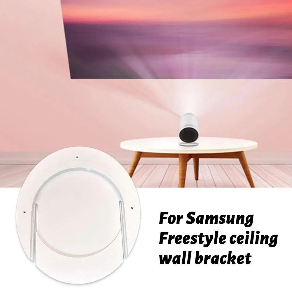 For Samsung Freestyle Projector Ceiling Bracket 3D Printed Freestyle 2 Wall Mount Bracket Projector Accessory