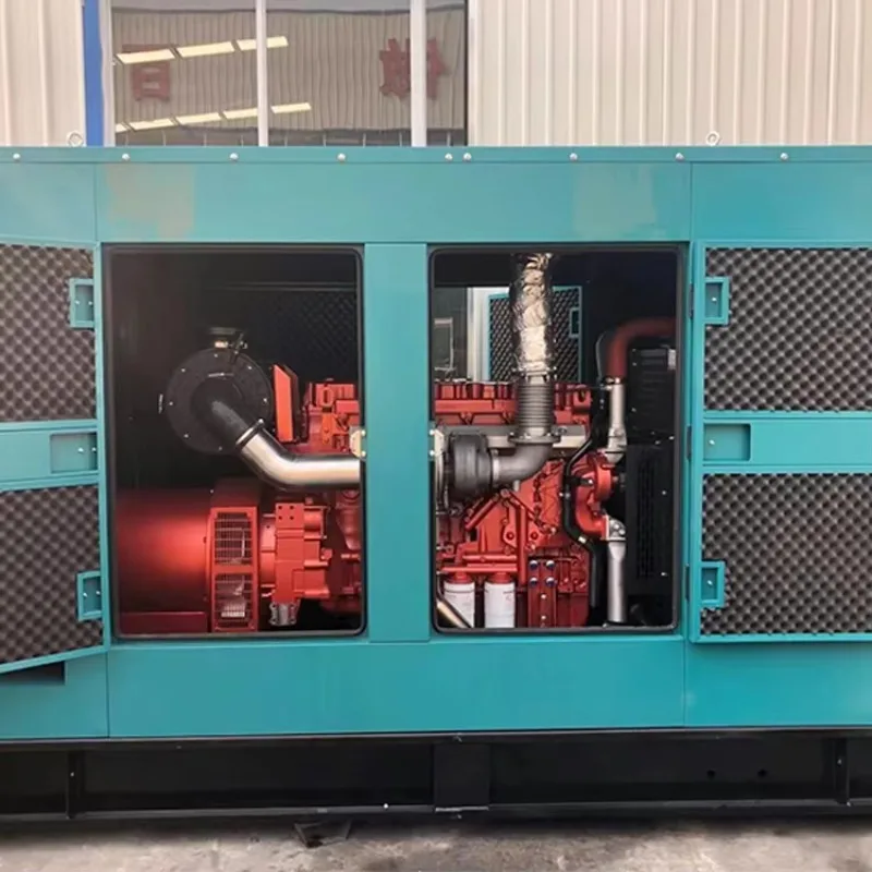 디젤 발전기 세트 200kw 300kw 400kw OEM 50Hz/60Hz 초저소음 컨테이너형 3상 4선식 디젤 발전기 세트
