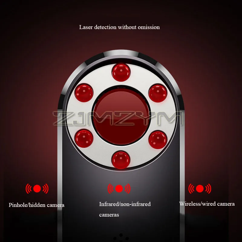 Hidden Camera Detector Prevent Monitoring Signal Camera Finder Portable Mini Lens Cameras Anti Spy Candid Pinhole Camara