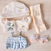 The clothes of the 20 centimeter cotton doll are finely crafted 5