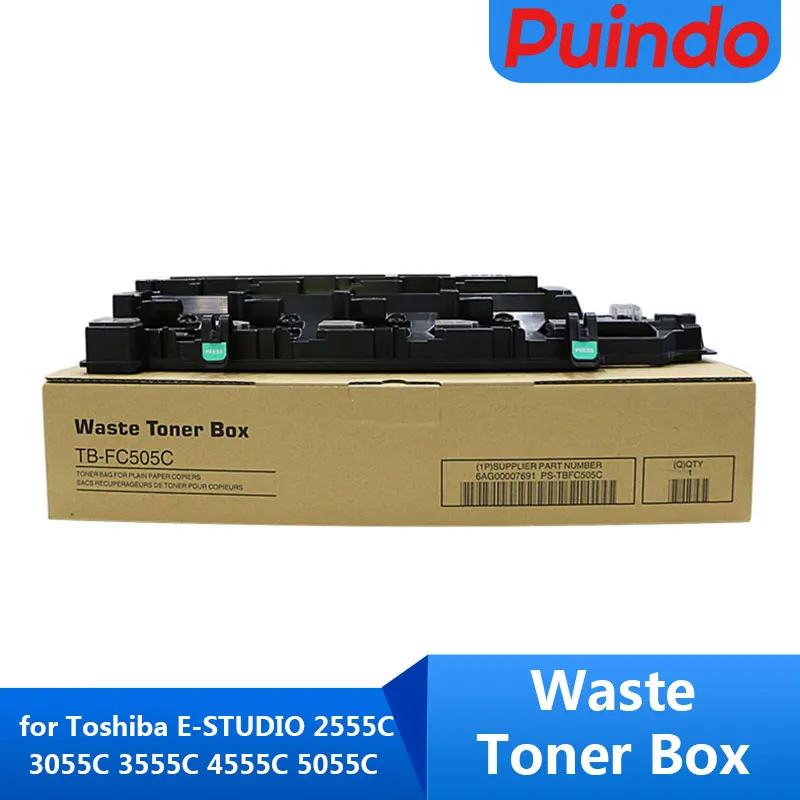 

Тонер-бокс для Toshiba TB-FC505C 2555C 3055C 3555C 4555C 5055C 2505AC 3005AC 3505AC 4505AC 5005AC 2515AC 3015AC