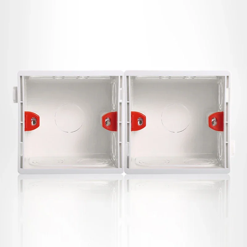 86 type British Standard electrical adjustable mounting box cassette switch socket junction box concealed internal mounting