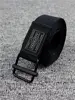 Casual Canvas Belt Youth Faion Workwear Summer Trendy Belt Jeans Bule Student Versatile Waist Belt Passlit Brand