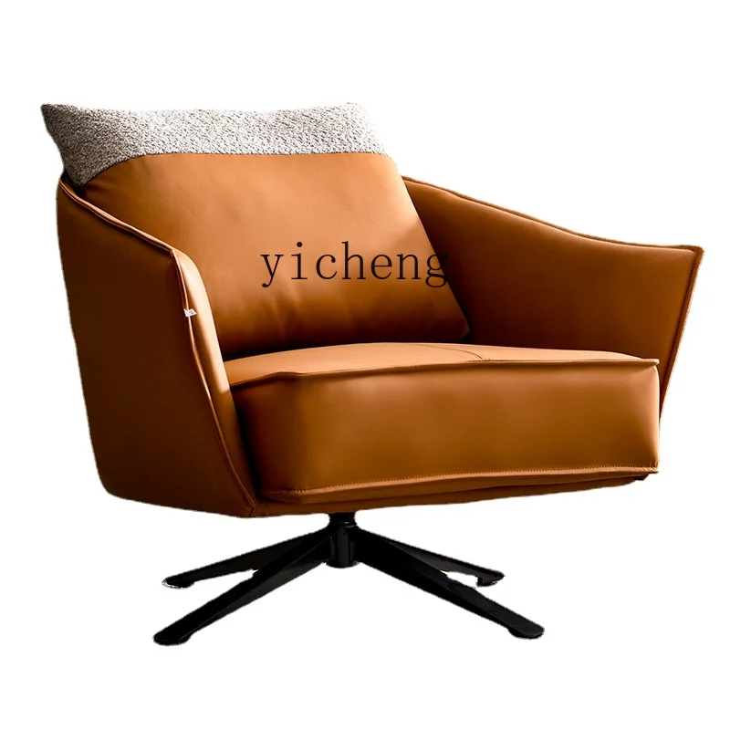 

YY Light Luxury Leisure Chair Single Lazy Small Apartment Living Room Bedroom Balcony Armchair