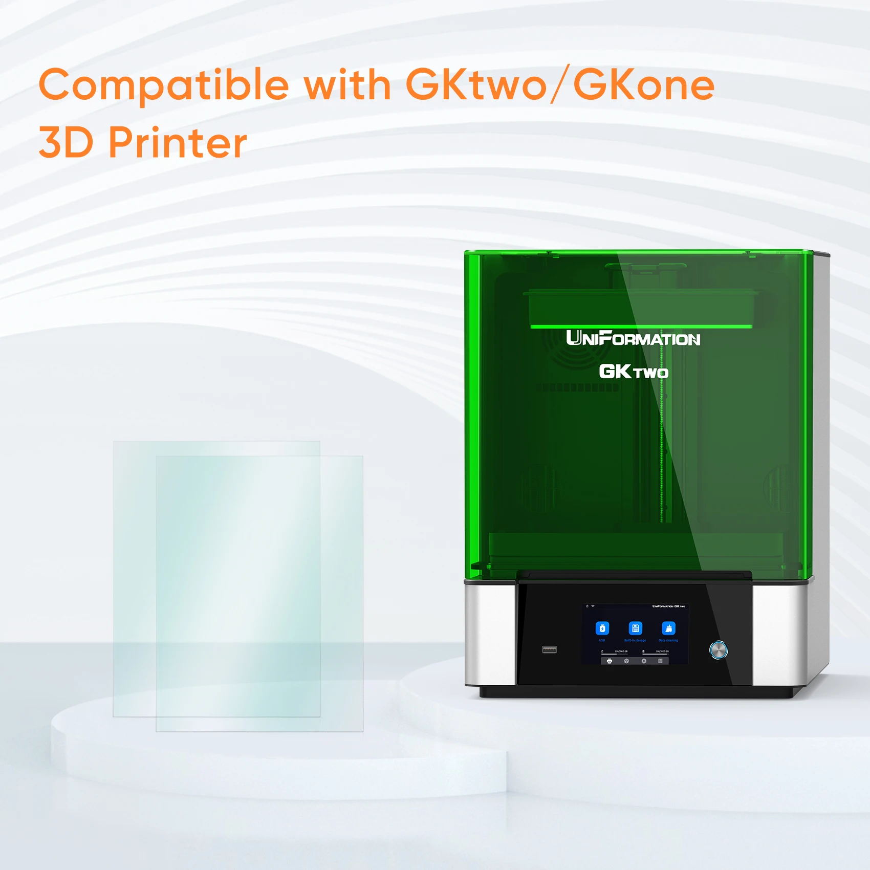 Filmes Release para Impressoras 3d de Resina uv Anycubic e Elegoo 1082x748 Polegadas 02 mm - Imagem 3