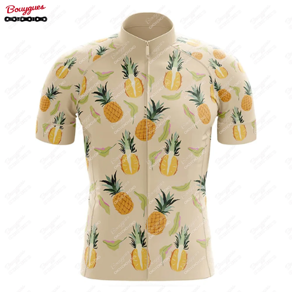 thumbnail image 1 of Maillot de ciclismo de la serie Fruit para hombre, manga corta, reflectante, para ciclismo de montaña, equipo profesional de descenso, nuevo, 1 of 5